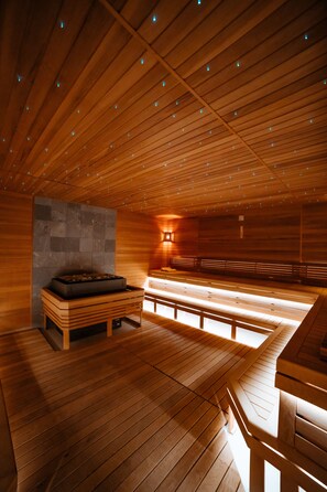 Sauna, Whirlpool, Dampfbad, Türkisches Bad/Hamam, Körperbehandlungen