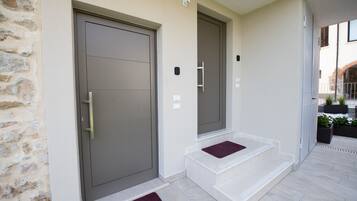 Fassade der Unterkunft