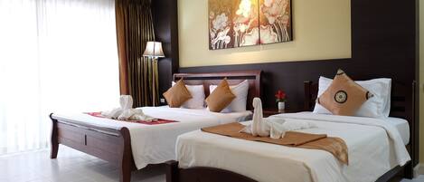 家庭客房 | 書桌、免費無線上網、床單