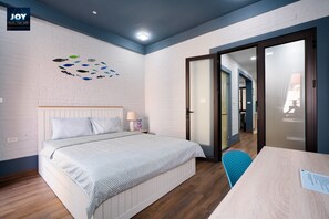Deluxe Apartment, 1 Bedroom, Balcony, Lakeside | 1 bedroom, Egyptian cotton sheets, premium bedding, memory-foam beds