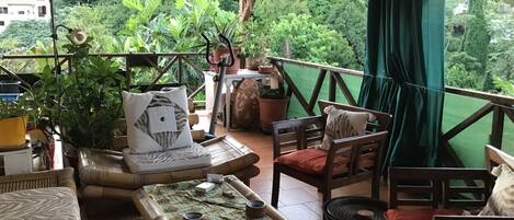 Overnattingsstedets uteområder