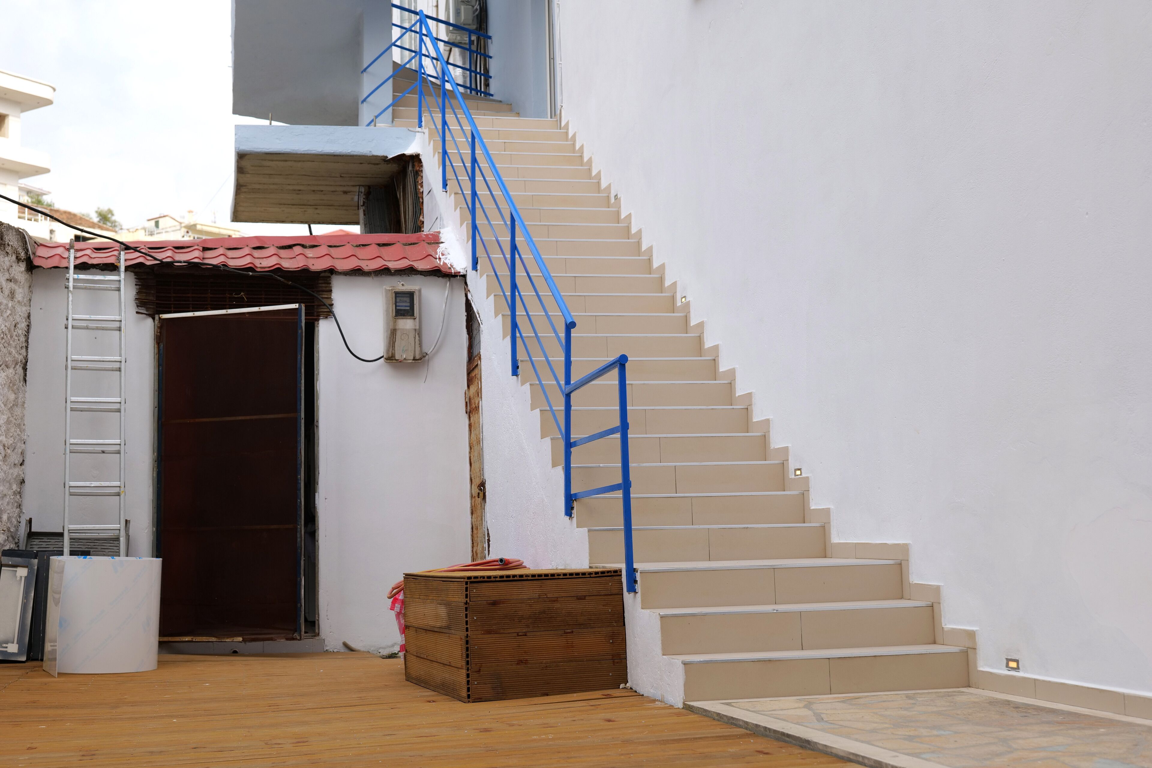 Fachada de la propiedad