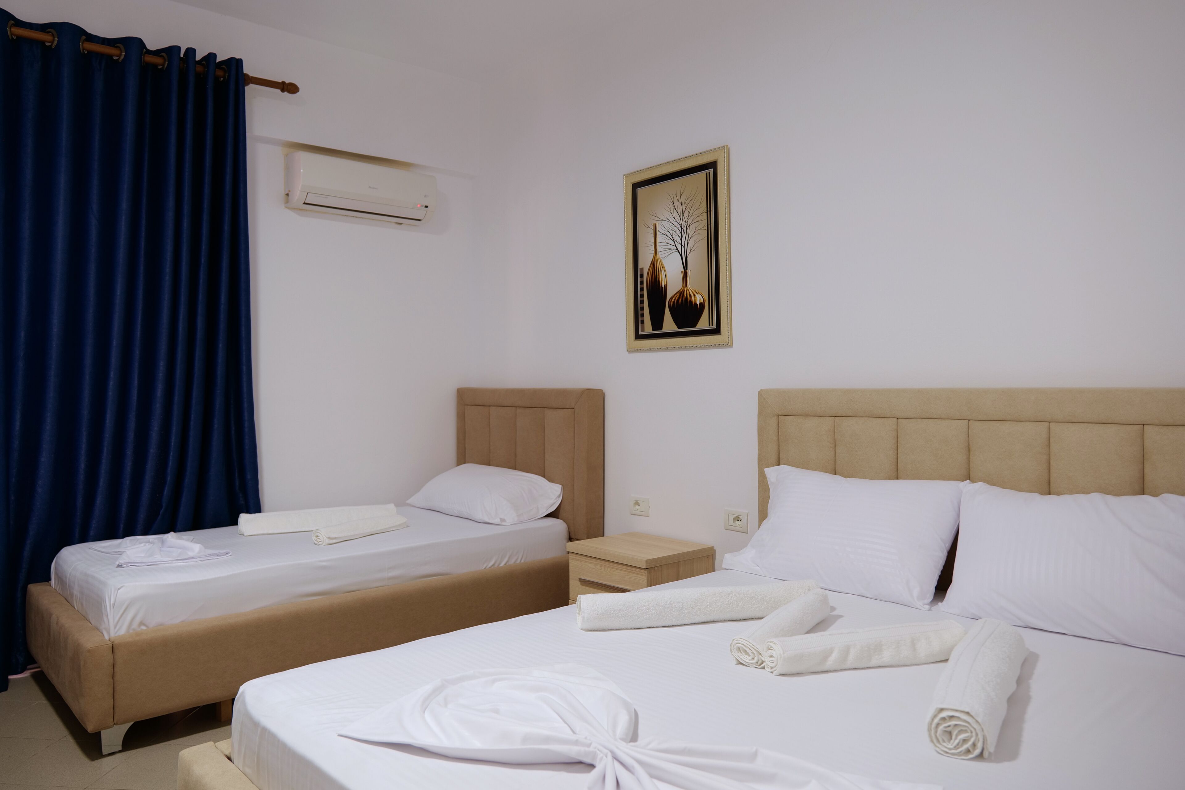 Sistema de insonorización, wifi gratis y ropa de cama 