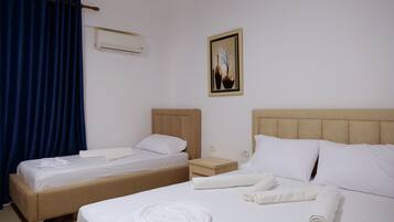 Sistema de insonorización, wifi gratis y ropa de cama
