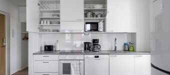 Family Apartment, 2 Bedrooms, Sauna & Balcony