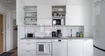 Family Apartment, 2 Bedrooms, Sauna & Balcony