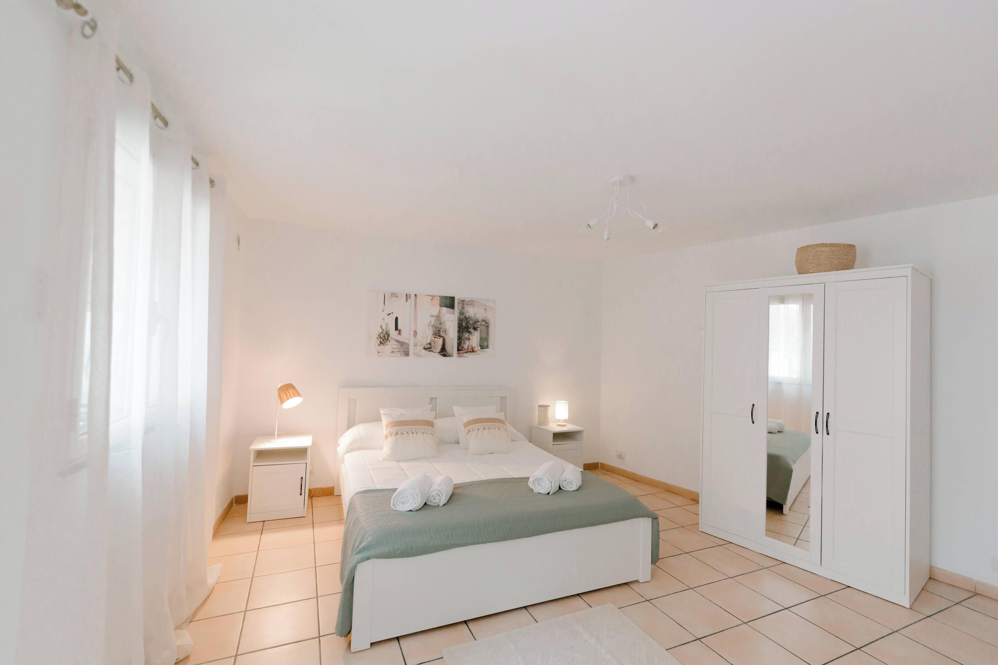 1 Schlafzimmer, Bügeleisen/Bügelbrett, kostenloses WLAN, Bettwäsche