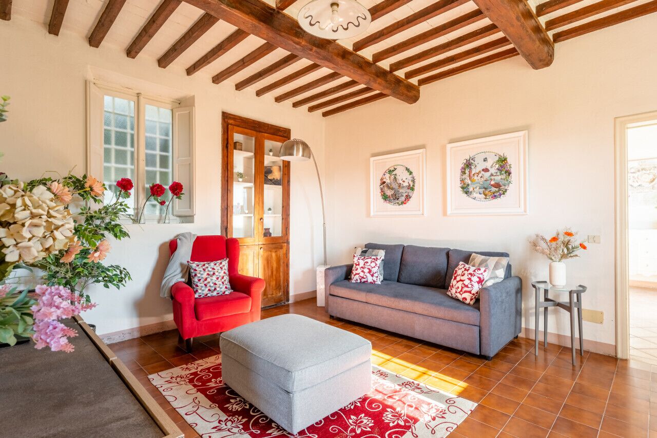 TV connectée, cheminée, chaîne hi-fi