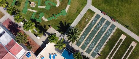 Indoor pool, a heated pool