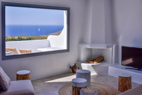 Apartment | 3 bedrooms - Relaxia Estate Apartment With sea and Sunset View (Naxos)