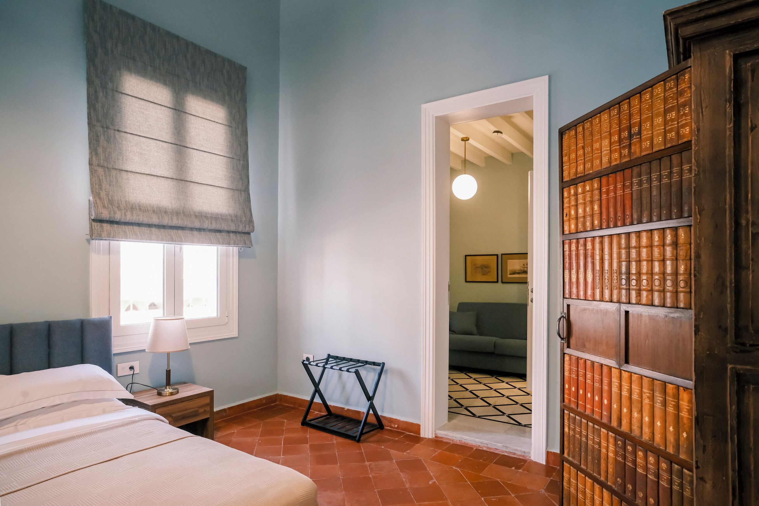 ห้องแฟมิลี่สตูดิโอสวีท, 2 ห้องนอน | เครื่องนอนระดับพรีเมียม, ผ้าม่านกันแสง, เตารีด/โต๊ะรีดผ้า, Wi-Fi ฟรี