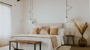 Premium appartement, bubbelbad (with sauna - Third) | 1 slaapkamer, lakens van Egyptisch katoen, luxe beddengoed