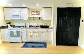 Microwave, oven, stovetop