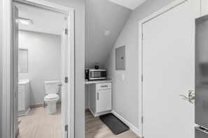Dusch, hÄrtork och handdukar