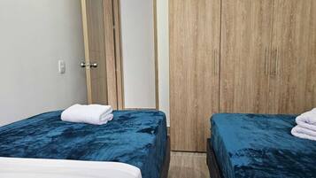 2 habitaciones, internet y ropa de cama