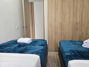 2 habitaciones, internet y ropa de cama