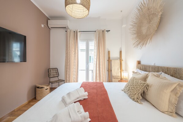 City Διαμέρισμα | 1 υπνοδωμάτιο, σεντόνια από αιγυπτιακό βαμβάκι