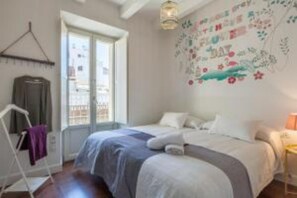 2 bedrooms, iron/ironing board, travel crib, free WiFi