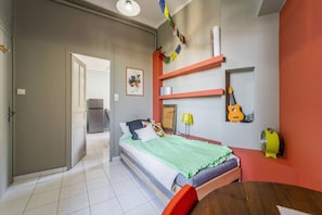 2 chambres, fer et planche Ă repasser, Wi-Fi, draps fournis
