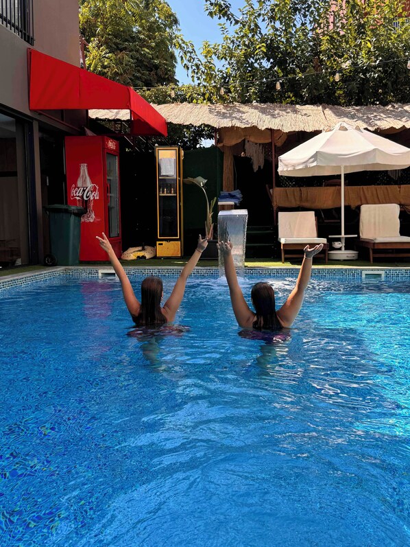 Seasonal outdoor pool