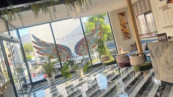 Zona de estar del vestíbulo