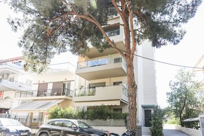 Fassade der Unterkunft