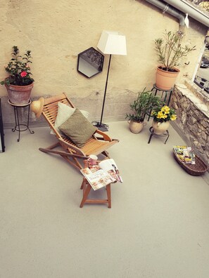 Terrace/patio - Triplex au Village (Marsanne)