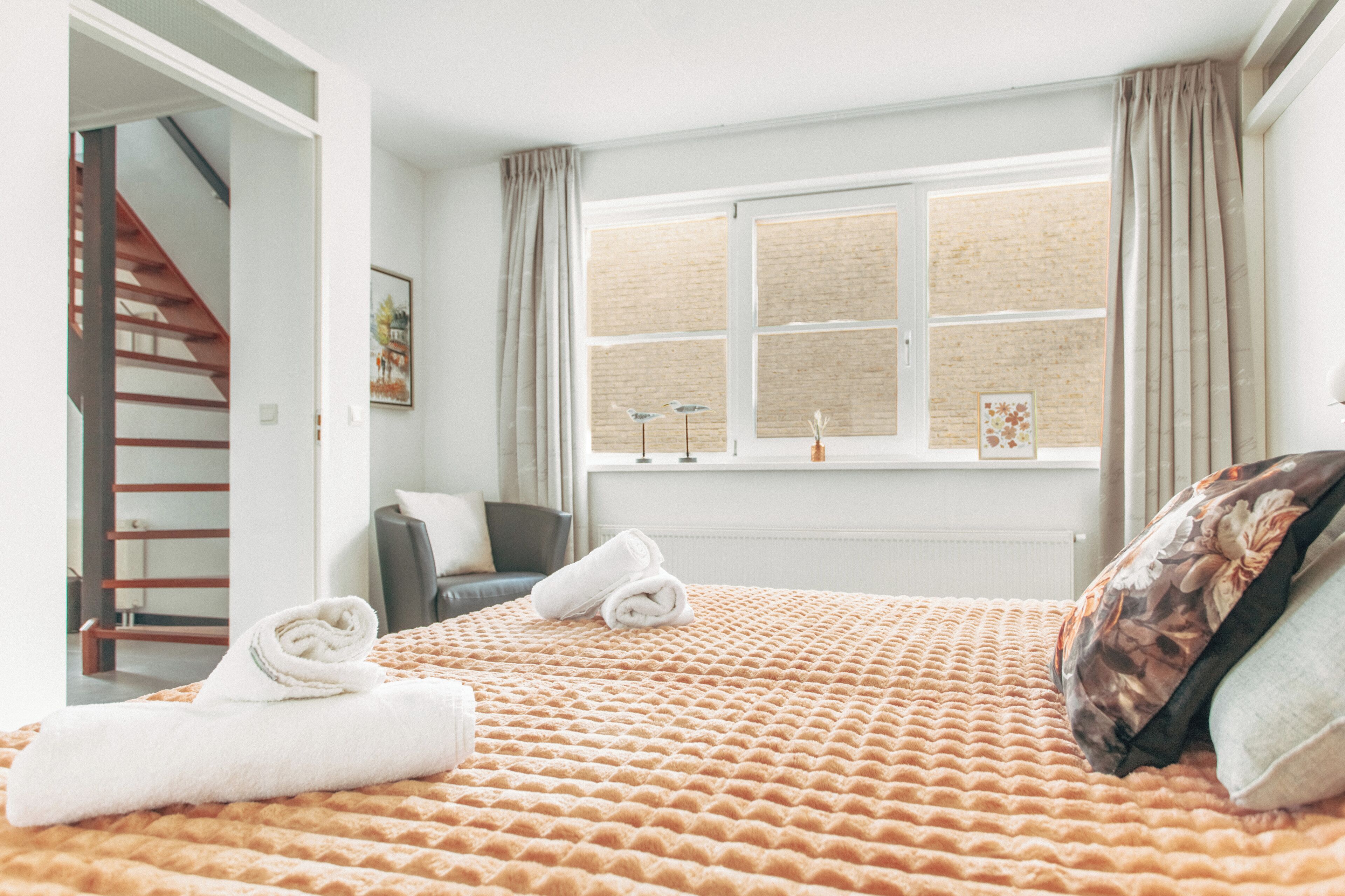 3 slaapkamers, een strijkplank/strijkijzer, wifi