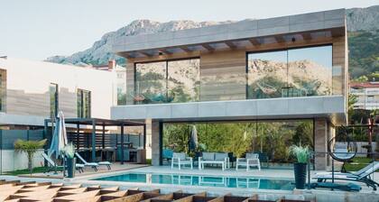 Luxury Villa Krk Baska I with heated pool, private parking, Wi-Fi, gym and sauna