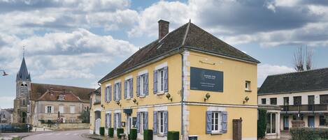 Voorkant van accommodatie