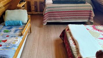 2 slaapkamers, een kluis op de kamer, beddengoed