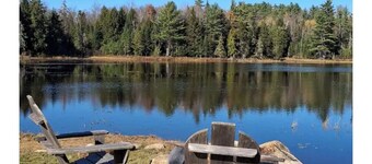 Redarrow rustic yurt in the Adirondacks, Gore Mt. 15 mins, jug water supplied