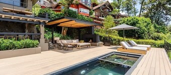 Casa Sol: In Avándaro with jacuzzi and lake view