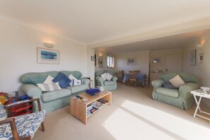 Living area - Beach Cottage in Constantine Bay, Near Padstow (St Merryn)