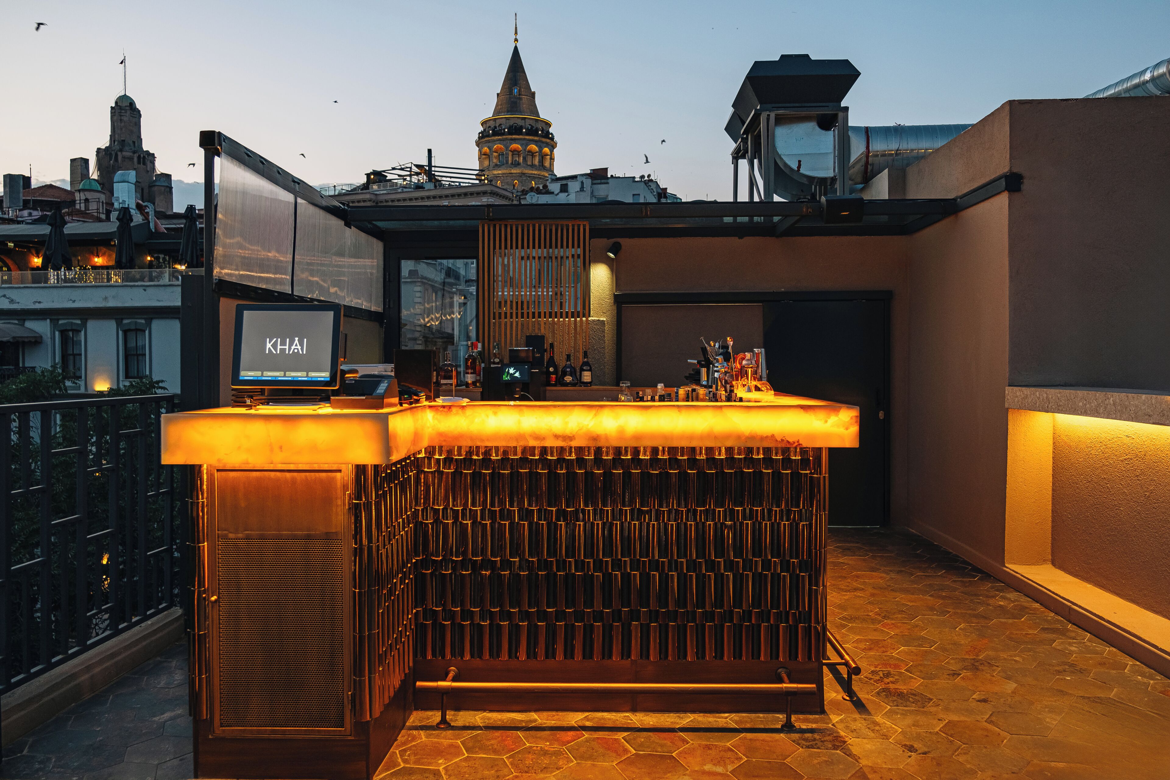 Rooftop terrace