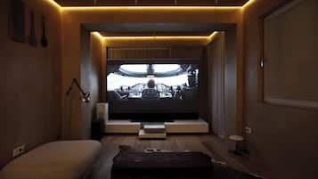 TV connectée de 120 pouces avec chaßnes numériques, télévision