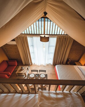 Luxury-Zelt | Ausblick vom Zimmer