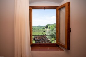 Landuitzicht vanuit accommodatie