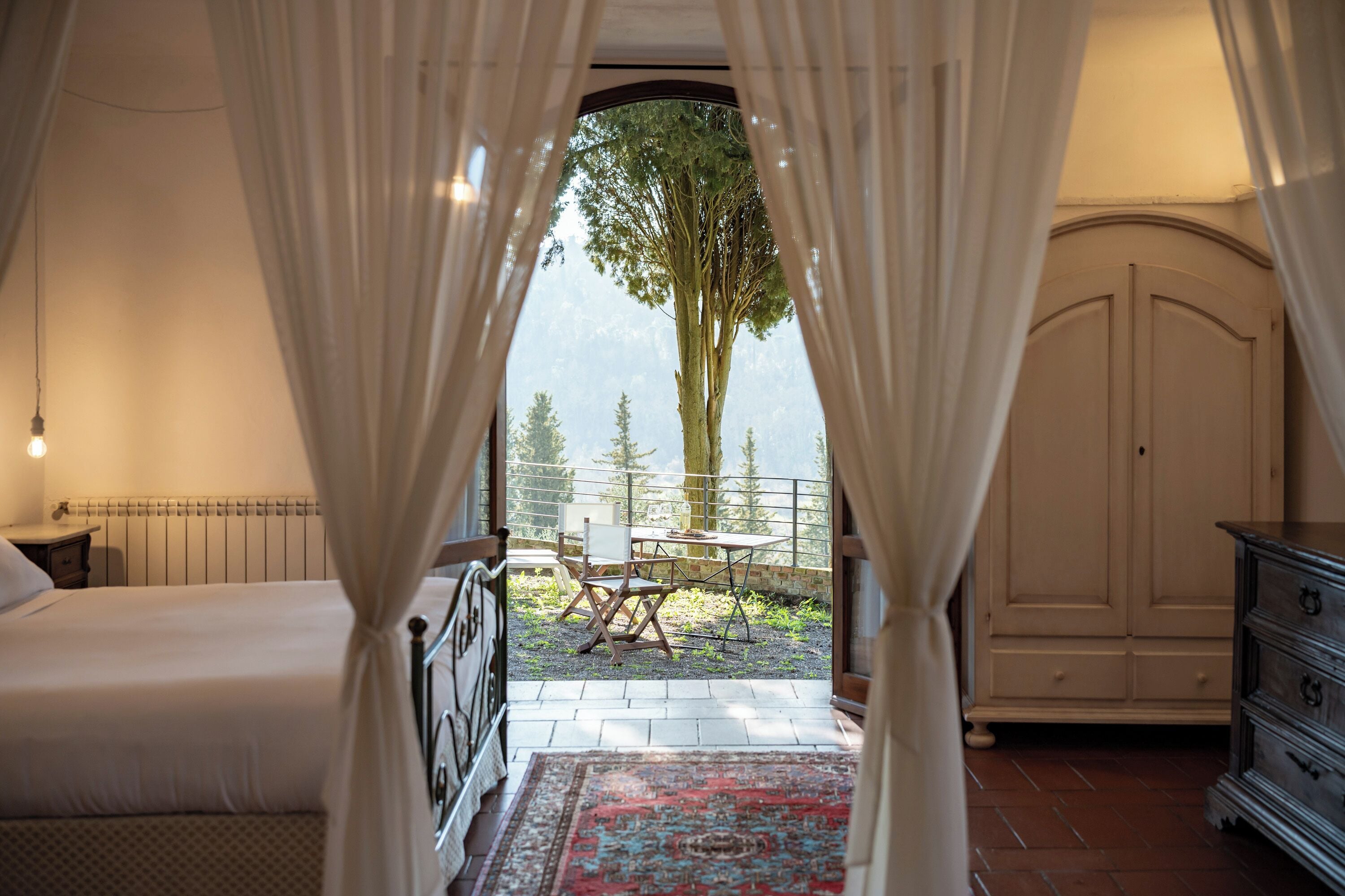 Classic-Apartment, Hügelblick | Terrasse/Patio