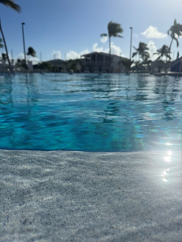 A heated pool - Pelican's Roost, Waterfront comfort at Venture Out (Cudjoe Key)