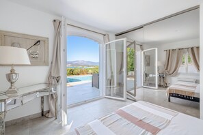 5 bedrooms, iron/ironing board, free WiFi, bed sheets - Villa des Orangers - Charmante villa vue mer avec piscine (Grosseto-Prugna)