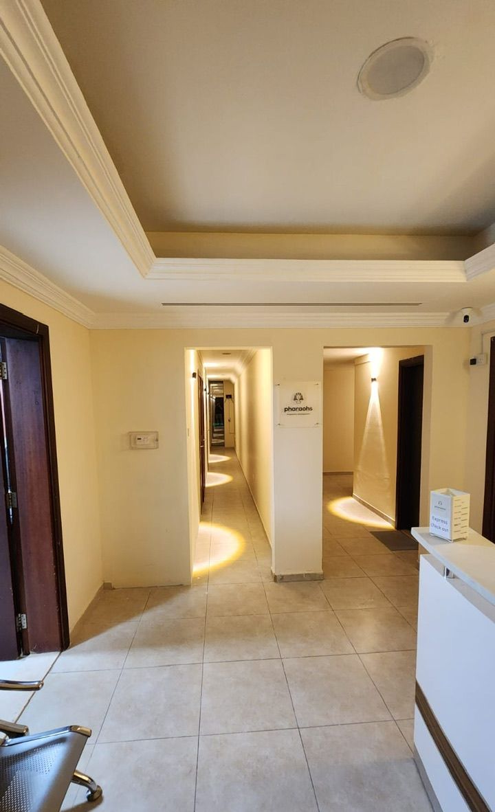 Interior entrance