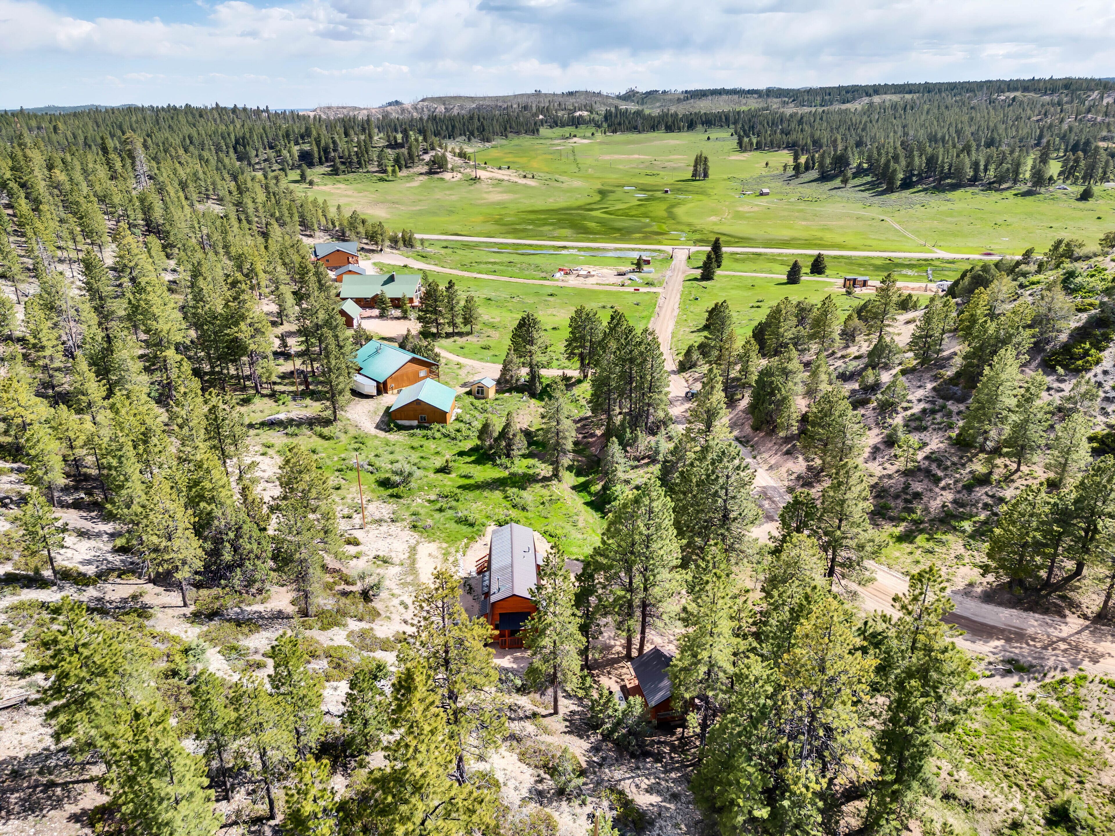 Ponderosa Cabin, Great views, BBQ in the fresh mountain air, cozy fireplace