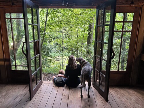 Corn Crib- 38 acres- hiking, mountain biking, waterfall