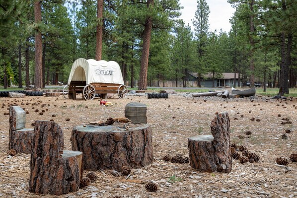 Property grounds - The Sisters Moose Home in Tollgate Sleeps 6 Access to Seasonal Pool (Sisters)