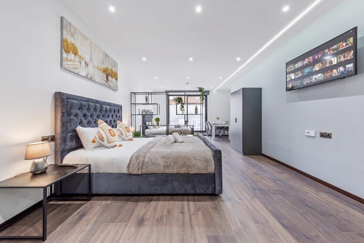 1 chambre, fer et planche à repasser, Wi-Fi, draps fournis