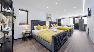 1 soverom, strykejern/-brett, wi-fi og sengetøy