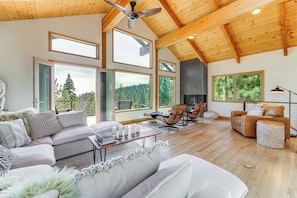 House (3 Bedrooms) | Interior - Decks + Lake Tahoe Views: Secluded Mtn Cabin! (Incline Village)