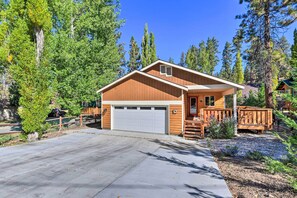 House (3 Bedrooms) | Front of property - Half-mi to Bear Mtn Ski Resort: Cabin w/ Hot Tub (Big Bear Lake)