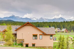 House (4 Bedrooms) | Interior - Deck & Fire Pit: Pagosa Springs Home! (Pagosa Springs)